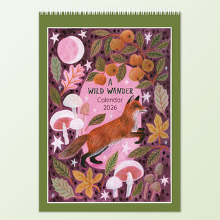 **PRE-ORDER** A Wild Wander 2026 Wall Calendar