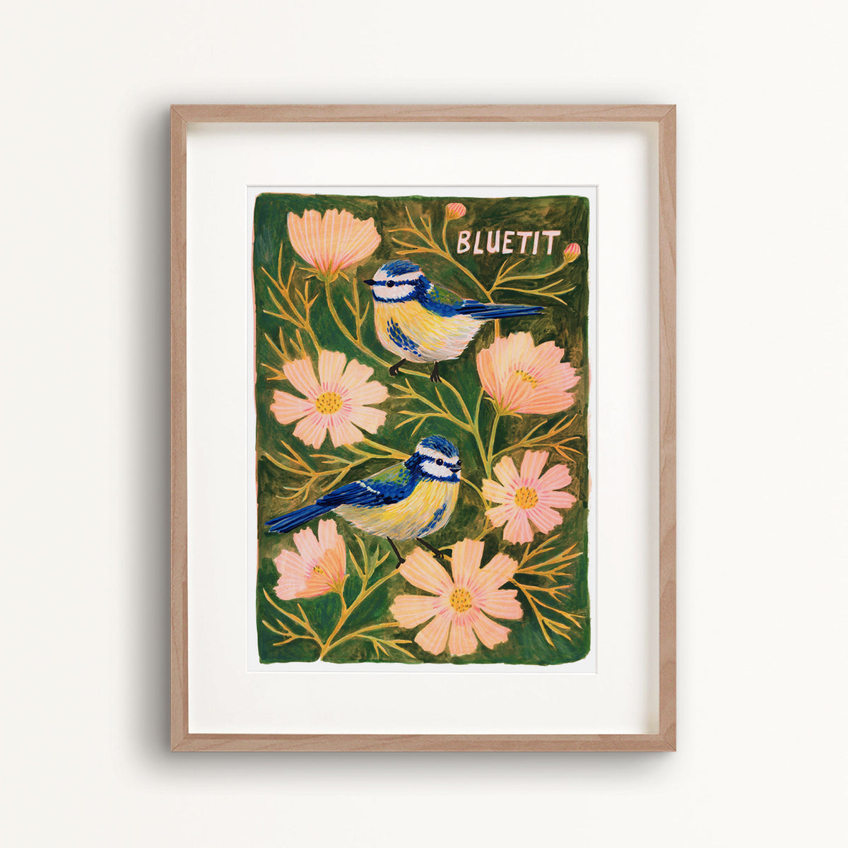 Blue Tit Art Print