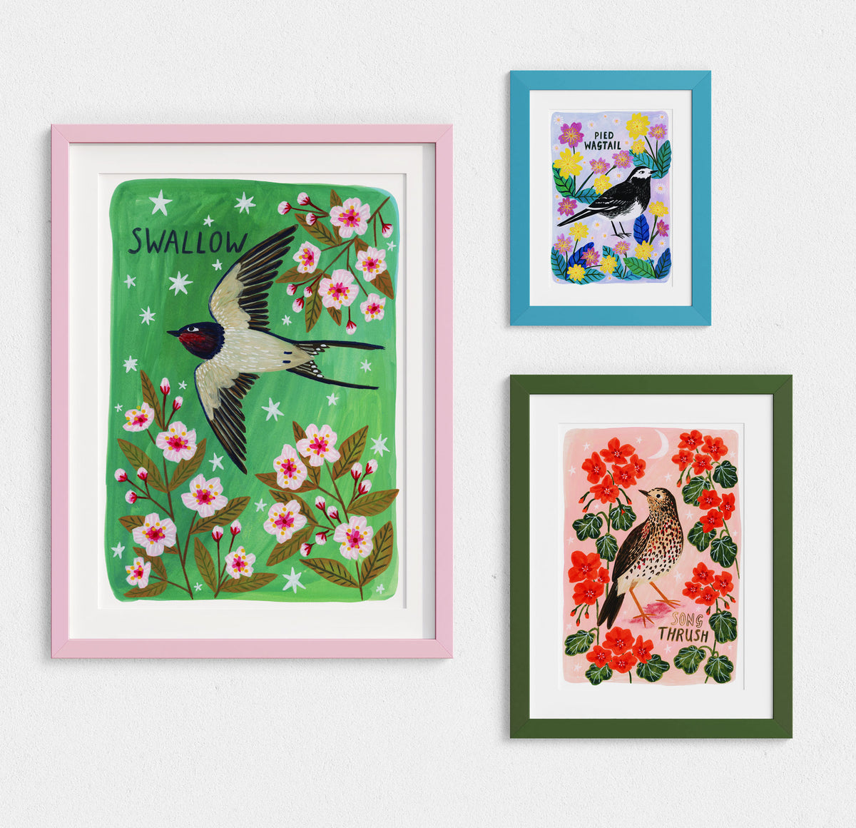 Bird Art Print Bundle