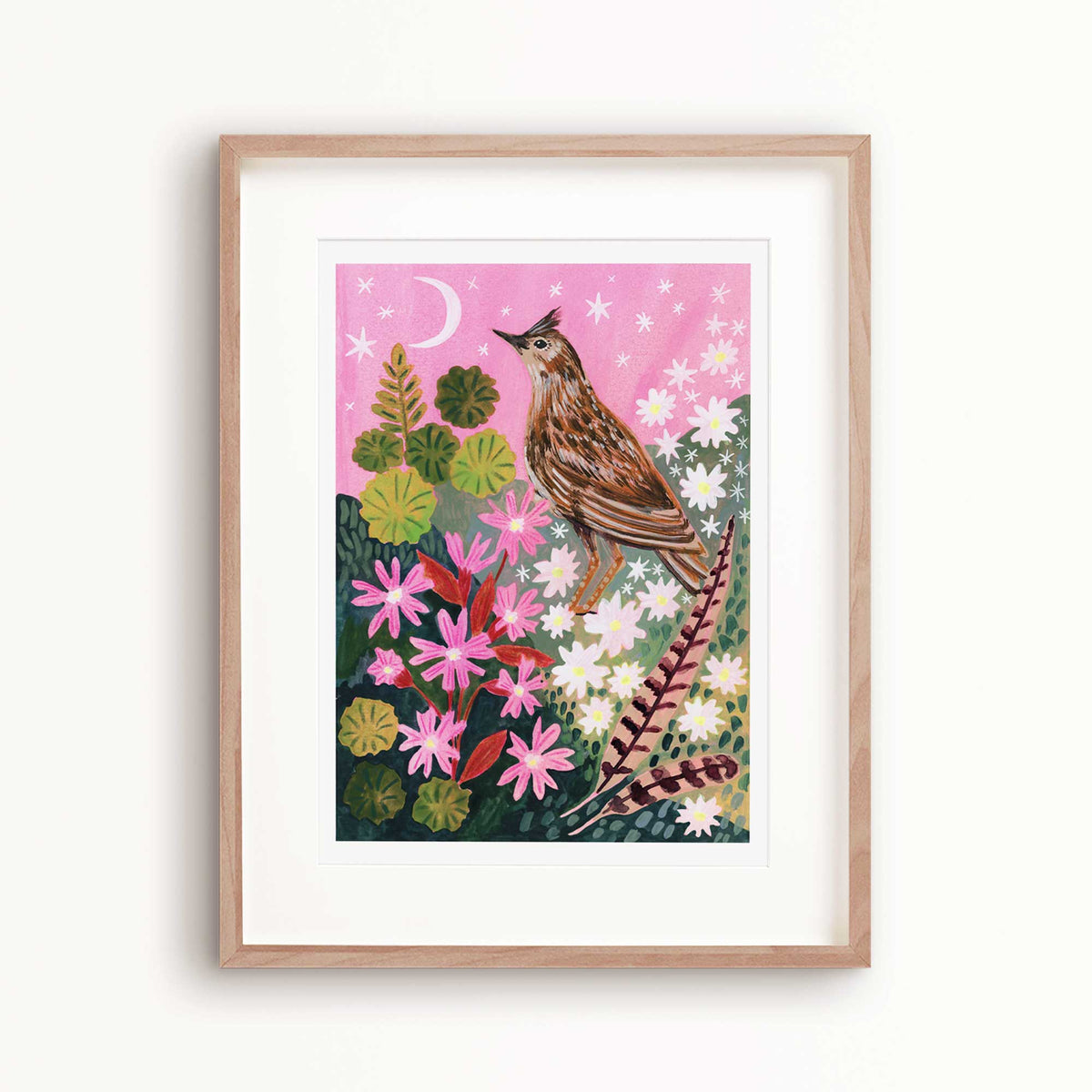 Skylark Painting Art Print