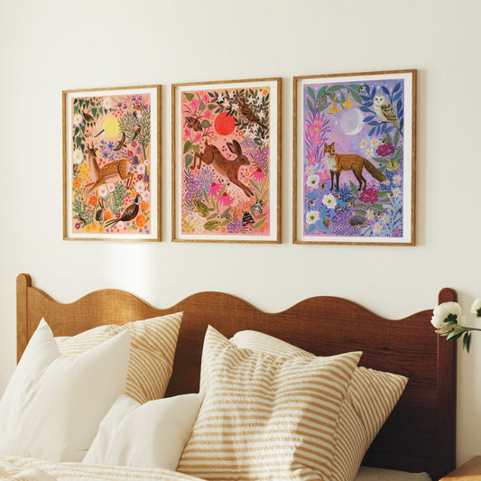 **NEW!** British Wildlife Art Print Bundle