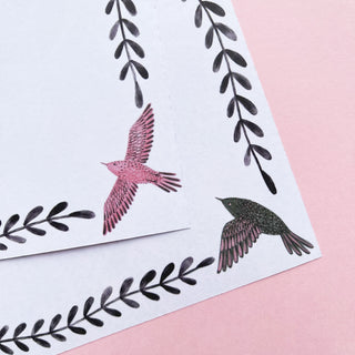 Flying Birds letter Writing Set