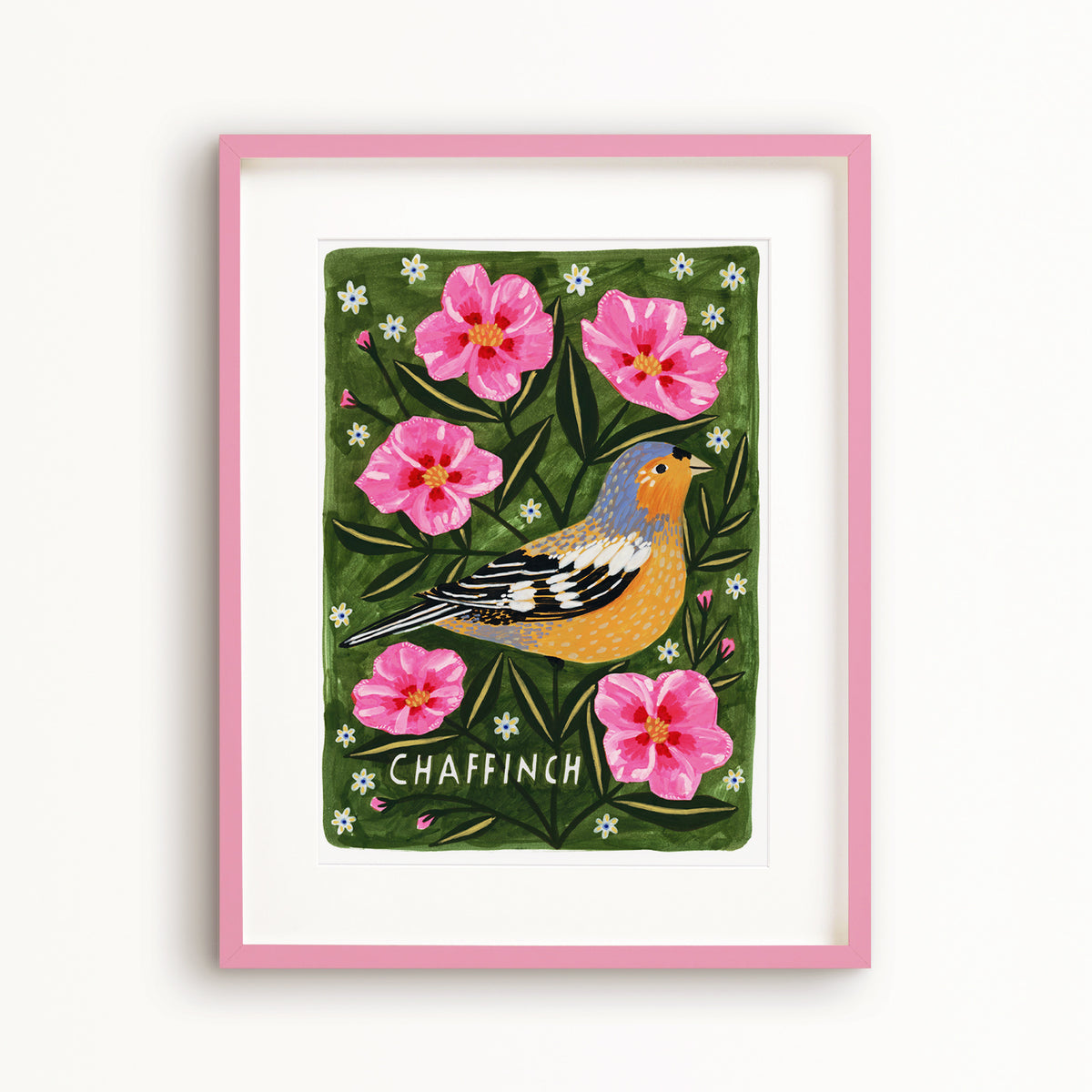 Chaffinch Bird Art Print
