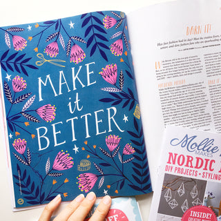'Make it Better' for Mollie Makes Magazine