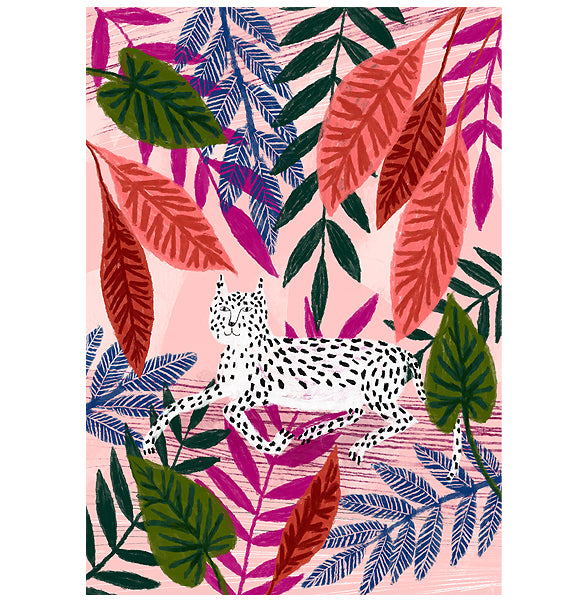 Leopard Card