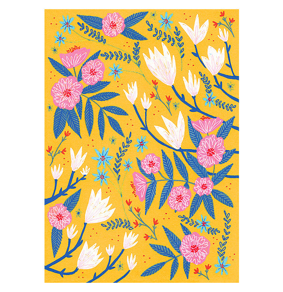 Magnolias and Camellias Card