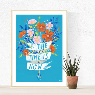 The Time is Now Poster