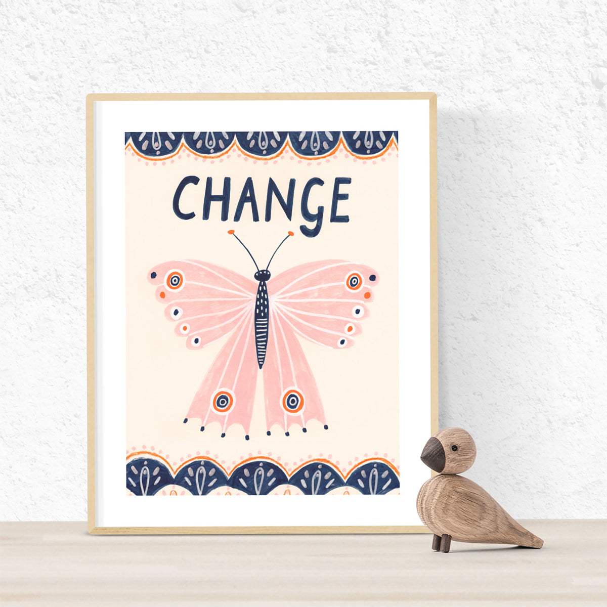 Change Butterfly Art Print
