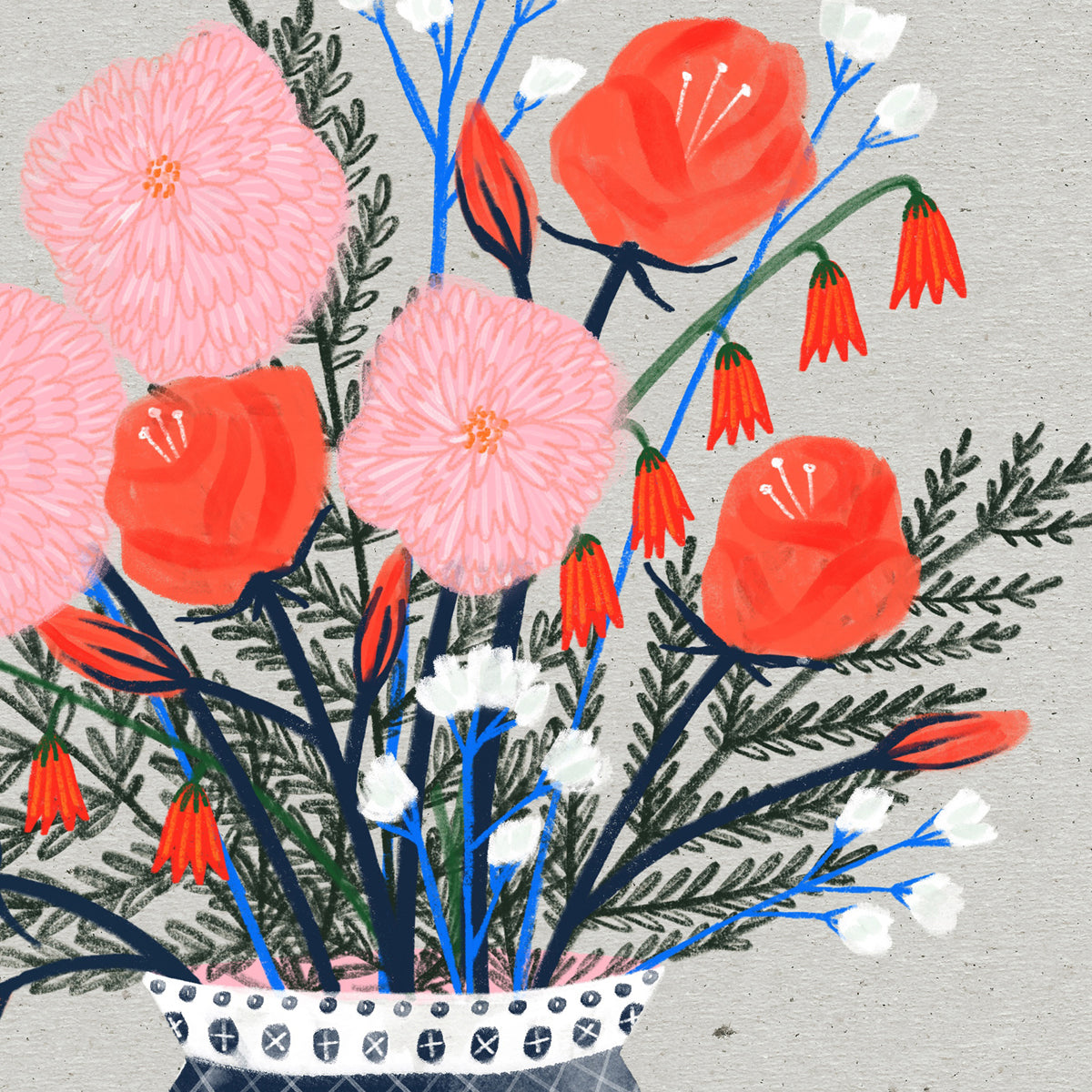 Flowers Always Art Print