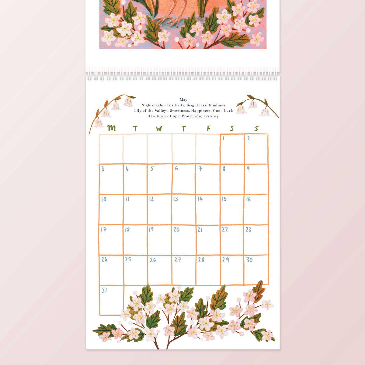 ** PRE-ORDER! ** Birth Birds and Birth Flowers Calendar 2027