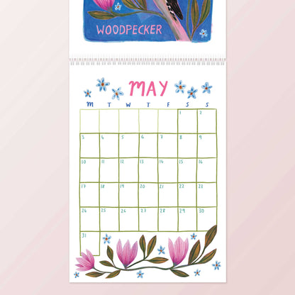 ** PRE-ORDER! ** British Garden Birds Calendar 2027