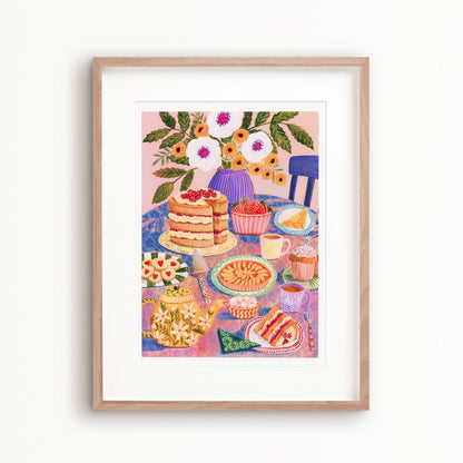 Afternoon Tea Art Print
