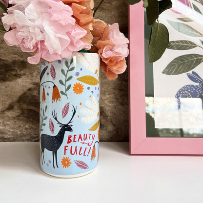 Beauty Full Blue Vase