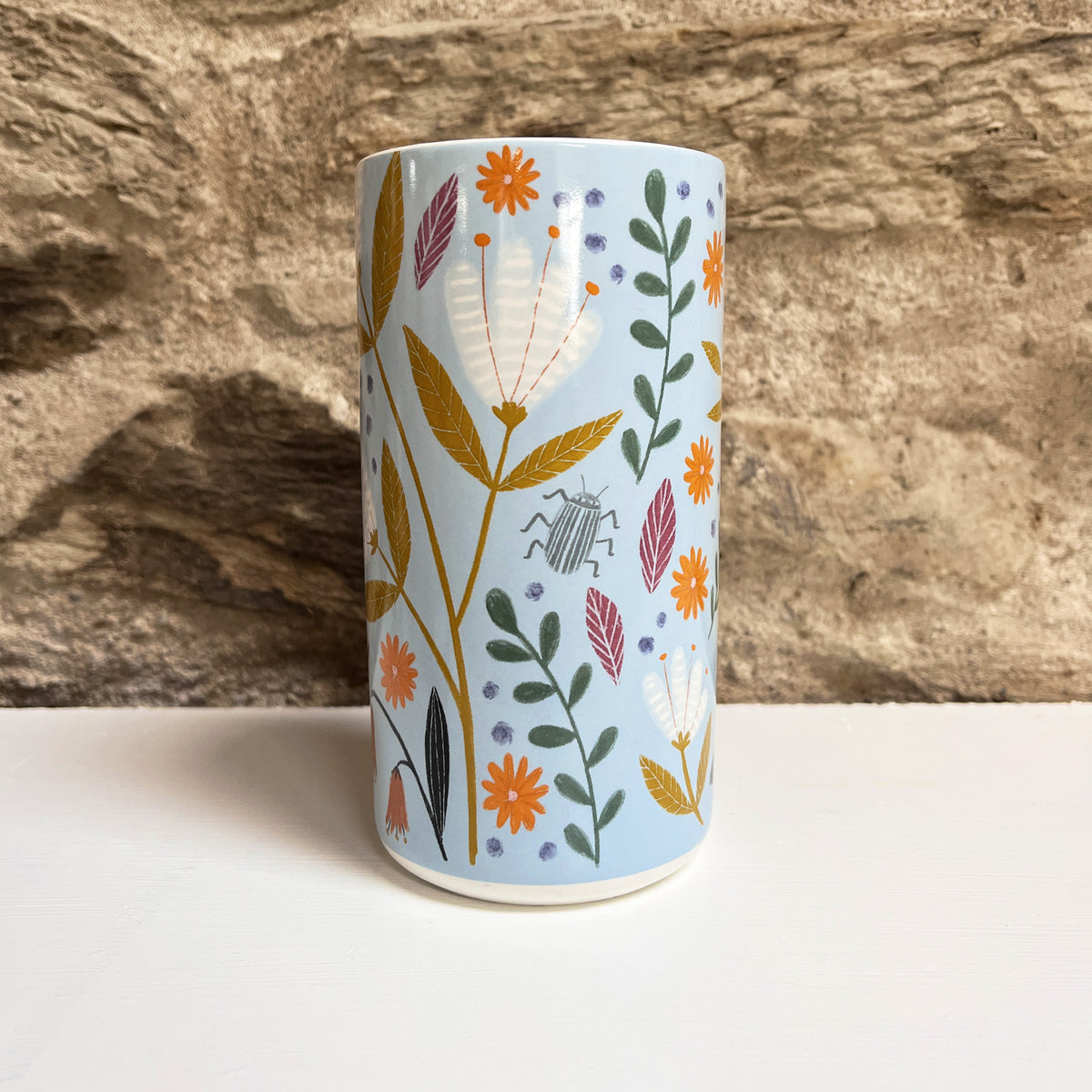 Beauty Full Blue Vase