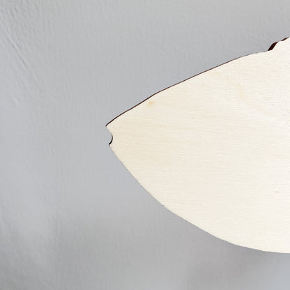 Large Wooden Fish Wall Decoration