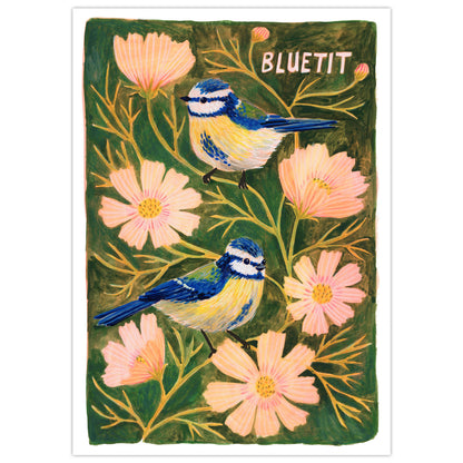 Blue Tit Art Print