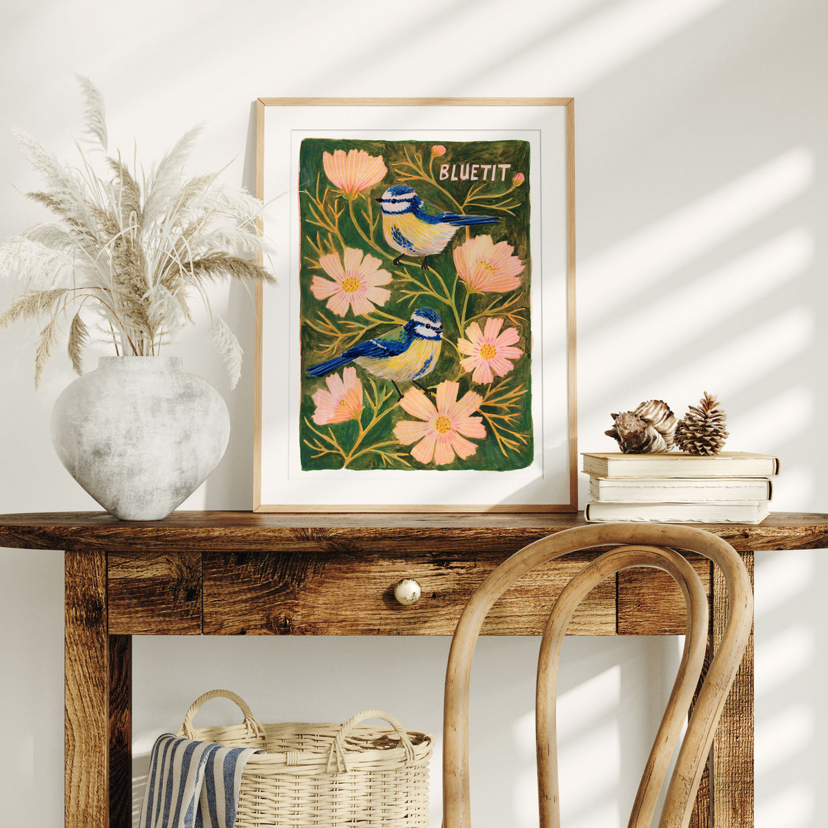 Blue Tit Art Print