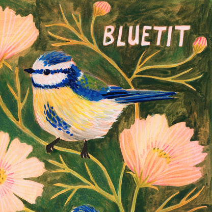 Blue Tit Art Print