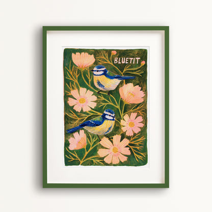 Blue Tit Art Print