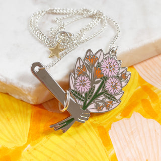 Floral Bouquet Necklace