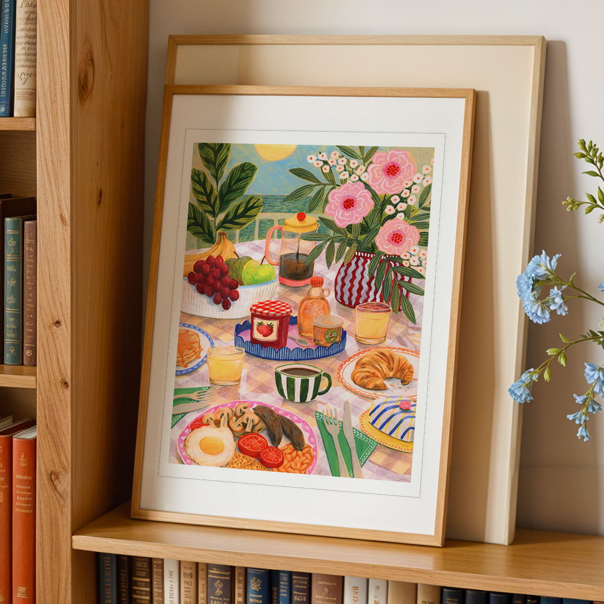 Sunshine Breakfast Art Print