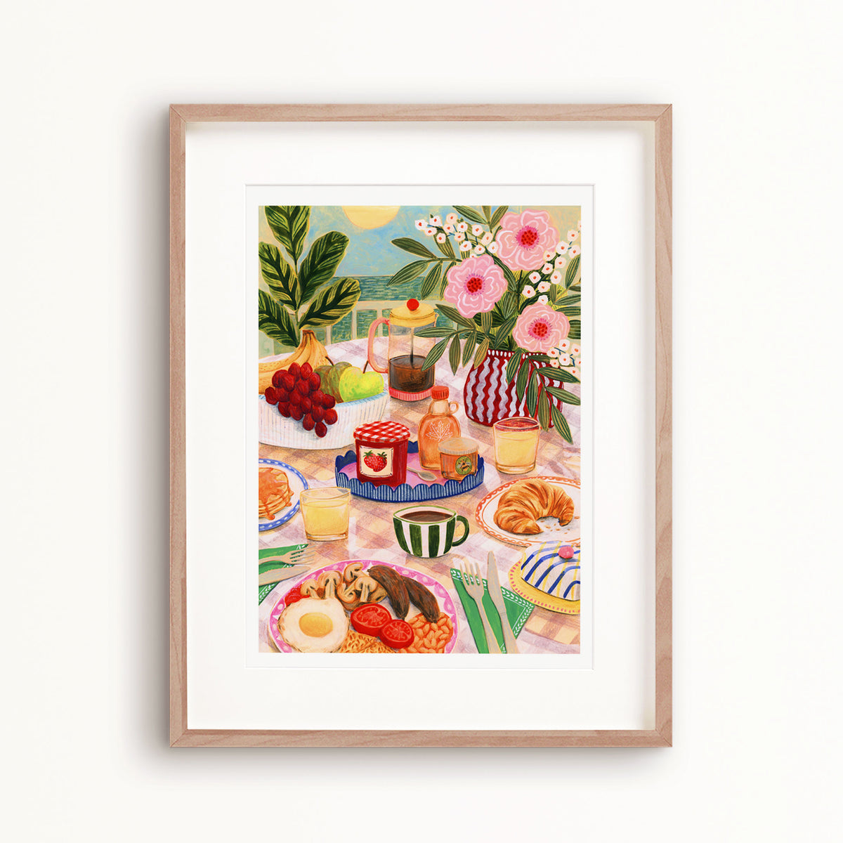 Sunshine Breakfast Art Print