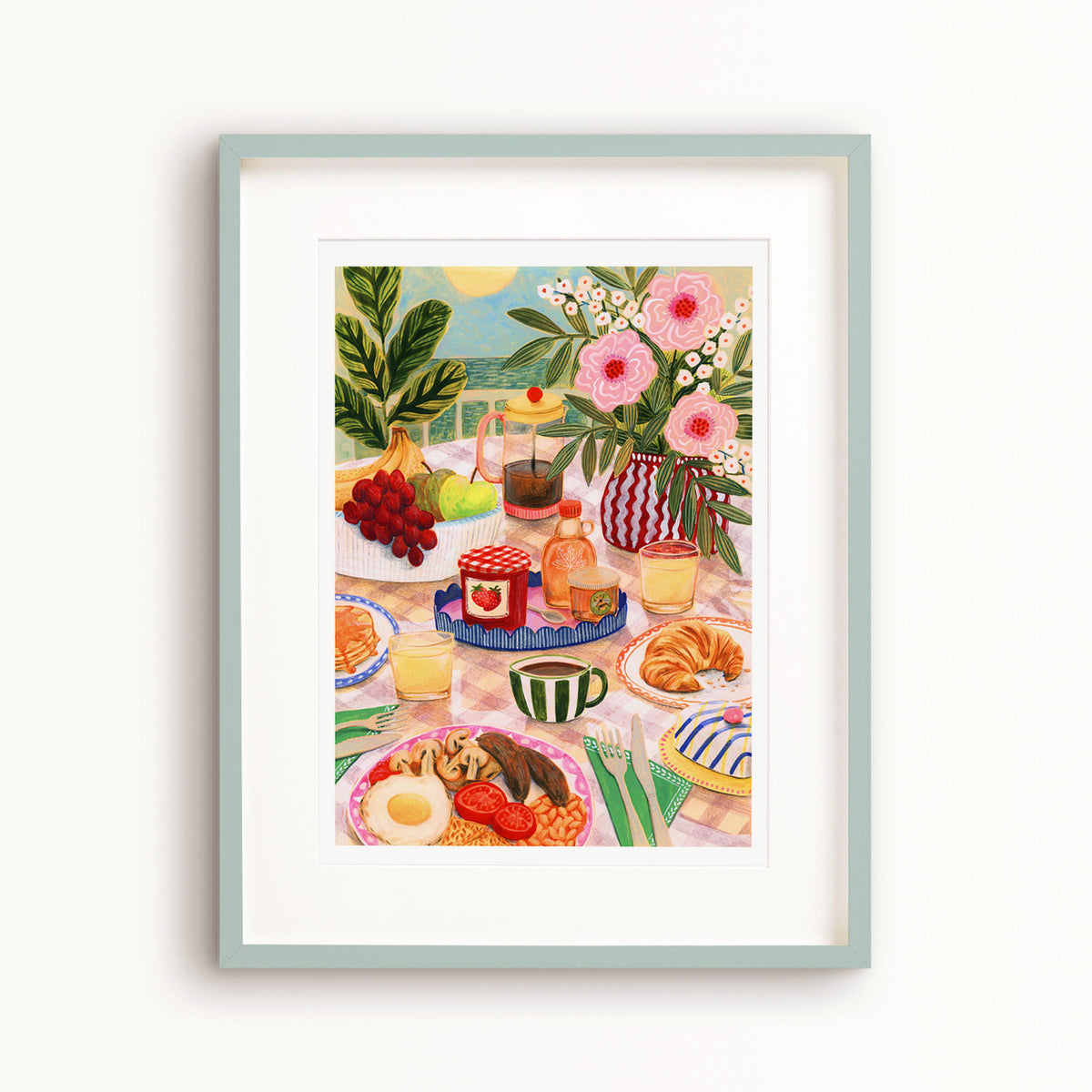 Sunshine Breakfast Art Print