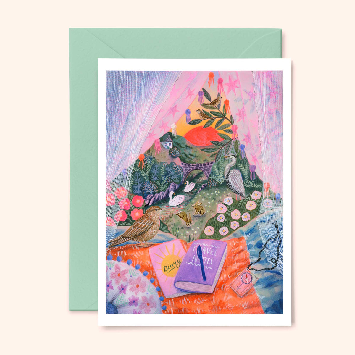 Camping Trip Greetings Card