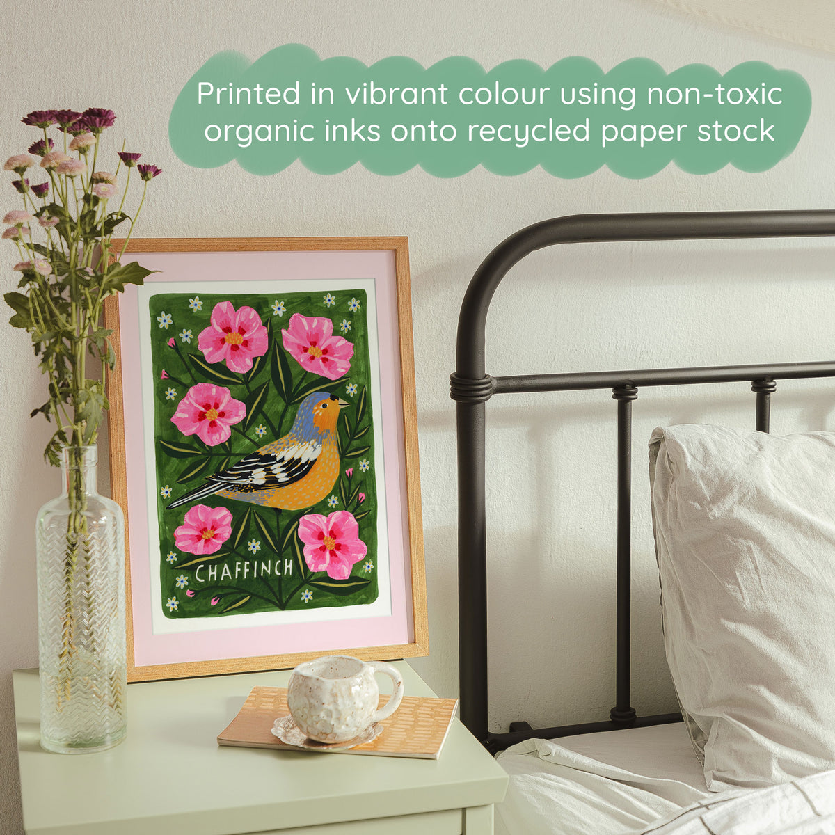Chaffinch Bird Art Print