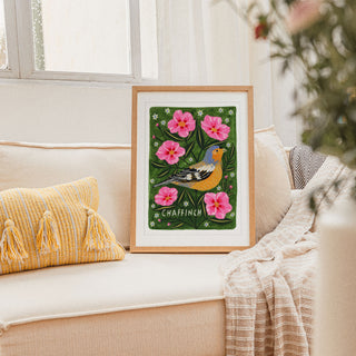 Chaffinch Bird Art Print