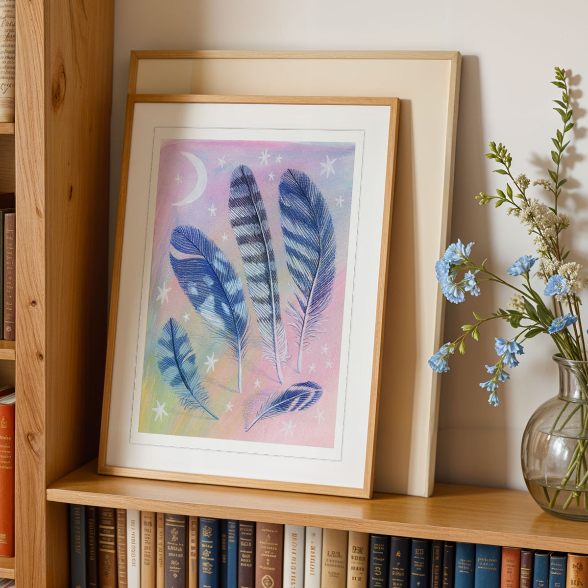 Feather Collection Art Print