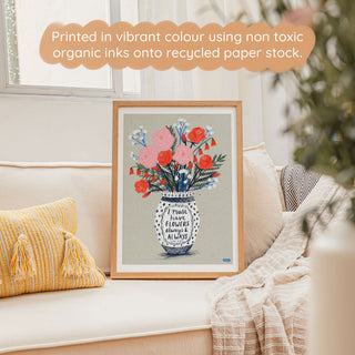 Flowers Always Art Print