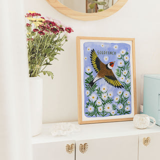 Goldfinch Bird Art Print