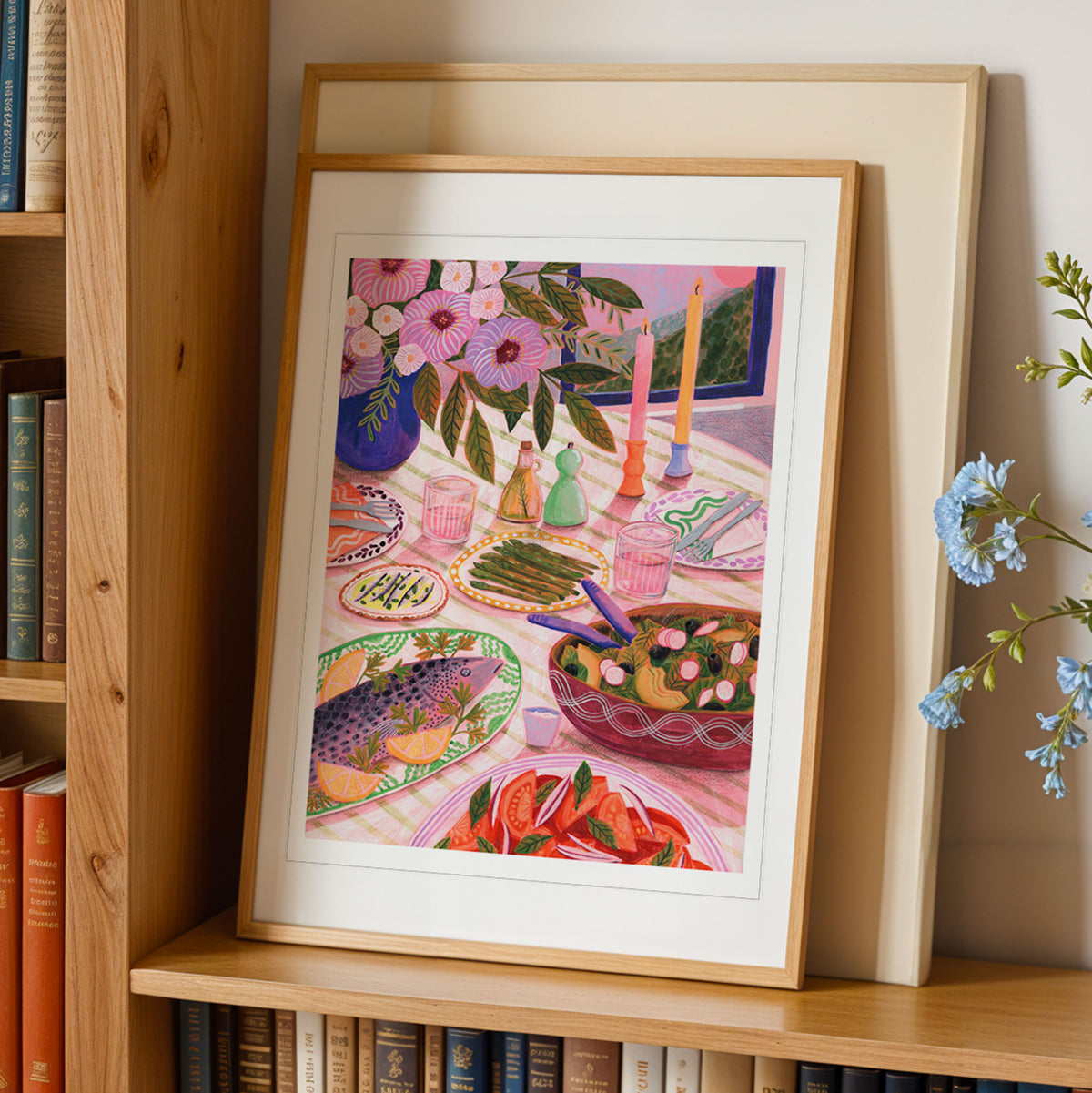 Mediterranean Feast Art Print