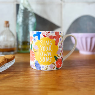 **NEW!** Sing Your Own Song Ceramic Mug