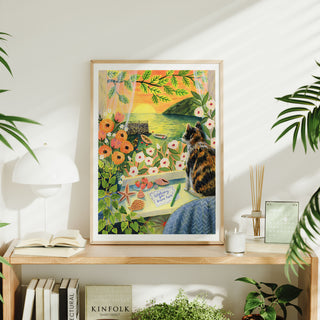 **NEW!** Seaside Sunset Art Print