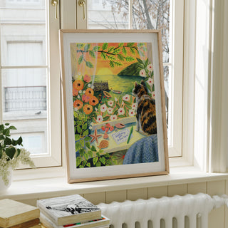 **NEW!** Seaside Sunset Art Print