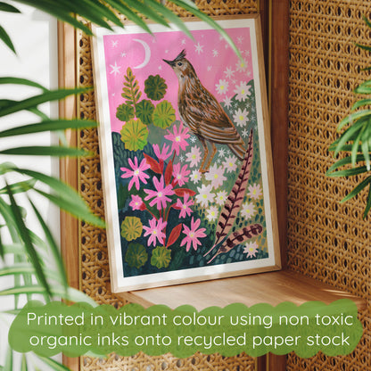 Skylark Painting Art Print