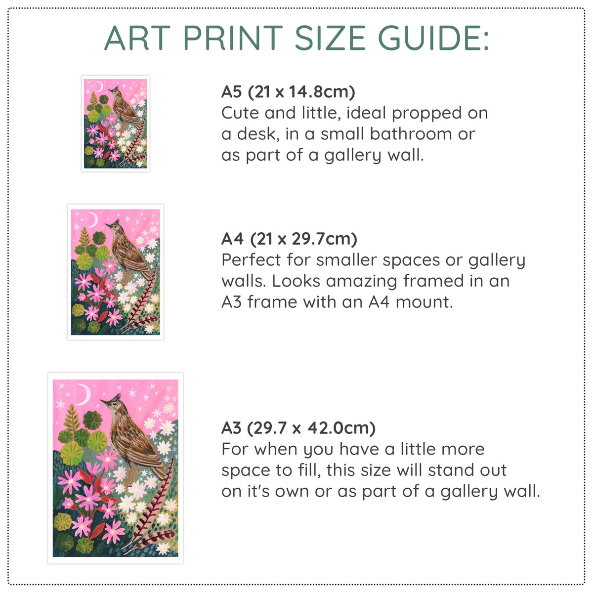 Skylark Painting Art Print