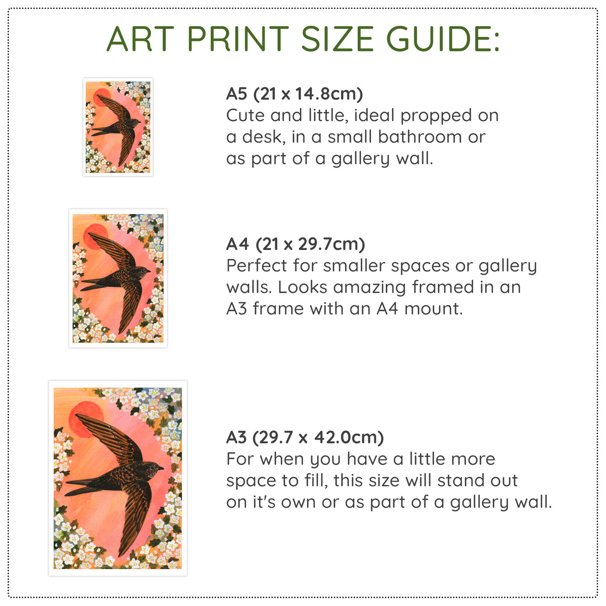 Swift Painting Art Print