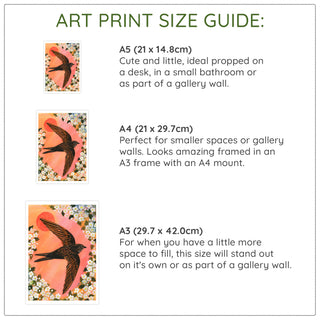 **NEW!** Swift Painting Art Print