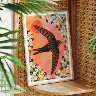 **NEW!** Swift Painting Art Print