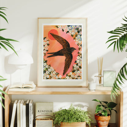 Swift Painting Art Print