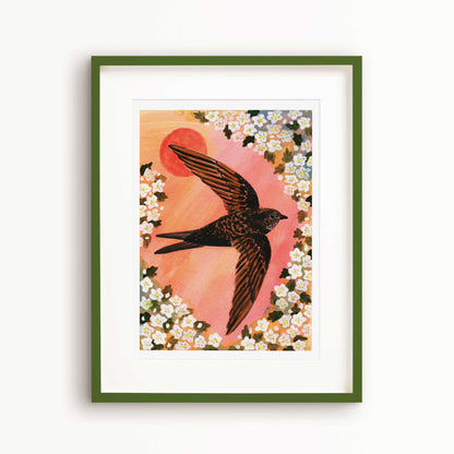 Swift Painting Art Print