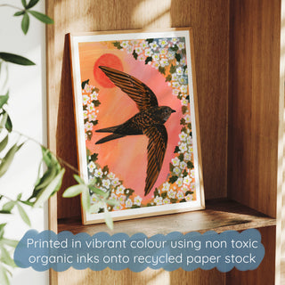 **NEW!** Swift Painting Art Print