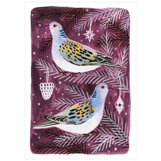 Turtle Doves Art Print