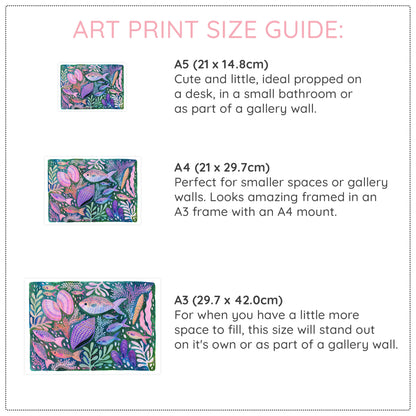 Weird Fishes Art Print