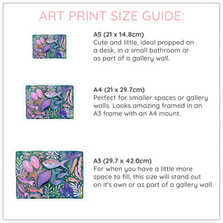 Weird Fishes Art Print