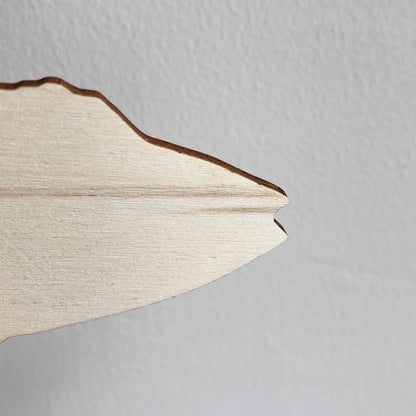 Wooden Fish Wall Art