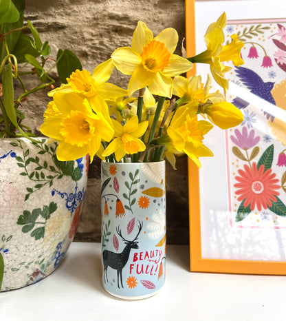 Beauty Full Blue Vase